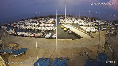 immagine della webcam nei dintorni di Pisa San Giusto: webcam Livorno