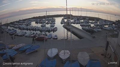 immagine della webcam nei dintorni di Livorno: webcam Antignano
