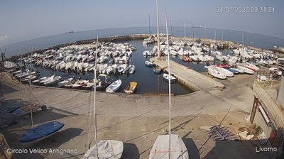 immagine della webcam nei dintorni di Marina Di Cecina: webcam Antignano