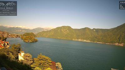immagine della webcam nei dintorni di Casasco d'Intelvi: webcam Sala Comacina