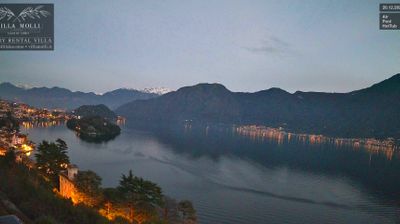 immagine della webcam nei dintorni di Casasco d'Intelvi: webcam Sala Comacina