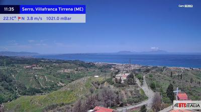 immagine della webcam nei dintorni di Barcellona Pozzo di Gotto: webcam Serro