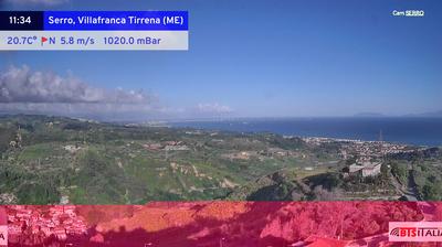 immagine della webcam nei dintorni di Barcellona Pozzo di Gotto: webcam Serro