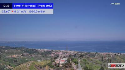 immagine della webcam nei dintorni di Mandanici: webcam Serro