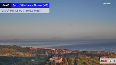 immagine della webcam nei dintorni di Terme Vigliatore: webcam Serro