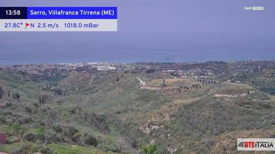 immagine della webcam nei dintorni di Messina: webcam Serro