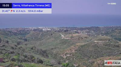 immagine della webcam nei dintorni di Barcellona Pozzo di Gotto: webcam Serro