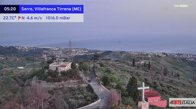 immagine della webcam nei dintorni di Barcellona Pozzo di Gotto: webcam Serro