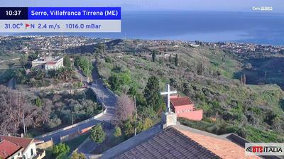 immagine della webcam nei dintorni di Barcellona Pozzo di Gotto: webcam Serro