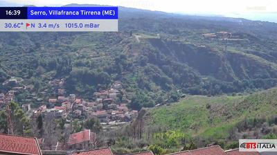 immagine della webcam nei dintorni di Messina: webcam Serro