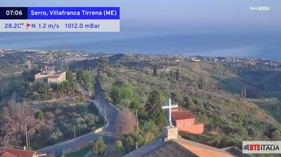 immagine della webcam nei dintorni di Barcellona Pozzo di Gotto: webcam Serro
