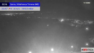 immagine della webcam nei dintorni di Messina: webcam Serro