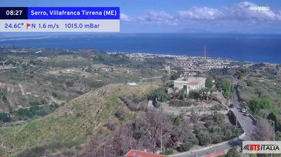 immagine della webcam nei dintorni di Terme Vigliatore: webcam Serro