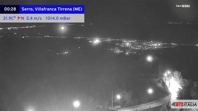 immagine della webcam nei dintorni di Barcellona Pozzo di Gotto: webcam Serro