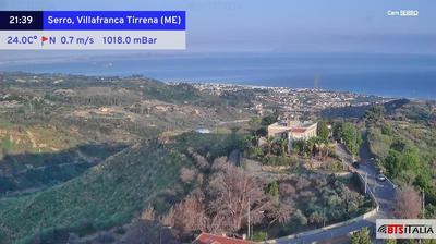 immagine della webcam nei dintorni di Scaletta Zanclea: webcam Serro