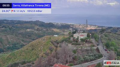 immagine della webcam nei dintorni di Barcellona Pozzo di Gotto: webcam Serro