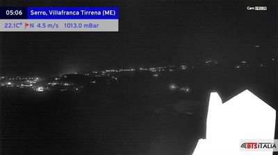 immagine della webcam nei dintorni di Messina: webcam Serro