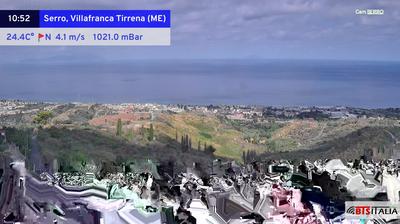 immagine della webcam nei dintorni di Barcellona Pozzo di Gotto: webcam Serro