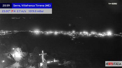 immagine della webcam nei dintorni di Mandanici: webcam Serro