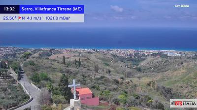 immagine della webcam nei dintorni di Messina: webcam Serro