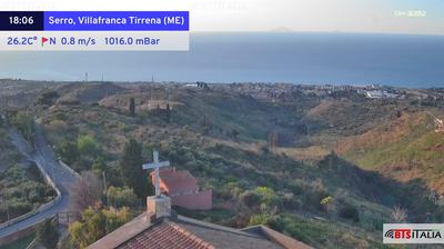 immagine della webcam nei dintorni di Scaletta Marina: webcam Serro