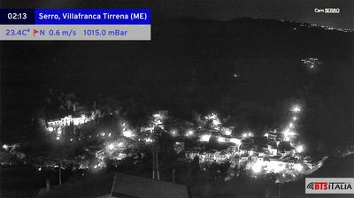 immagine della webcam nei dintorni di Barcellona Pozzo di Gotto: webcam Serro