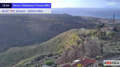 immagine della webcam nei dintorni di Barcellona Pozzo di Gotto: webcam Serro