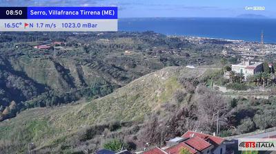 immagine della webcam nei dintorni di Scaletta Zanclea: webcam Serro