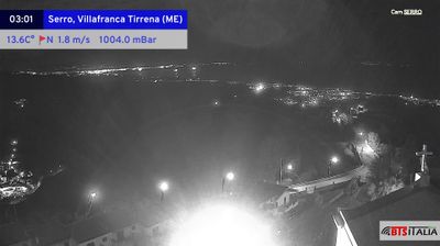 immagine della webcam nei dintorni di Barcellona Pozzo di Gotto: webcam Serro