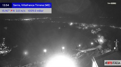 immagine della webcam nei dintorni di Scaletta Zanclea: webcam Serro