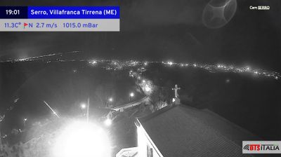 immagine della webcam nei dintorni di Scaletta Zanclea: webcam Serro