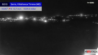 immagine della webcam nei dintorni di Barcellona Pozzo di Gotto: webcam Serro