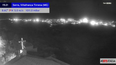 immagine della webcam nei dintorni di Terme Vigliatore: webcam Serro