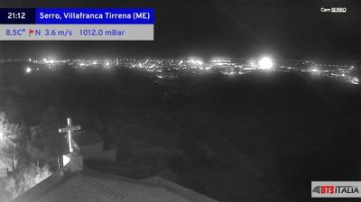 immagine della webcam nei dintorni di Terme Vigliatore: webcam Serro