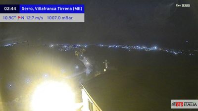 immagine della webcam nei dintorni di Marina di Itala: webcam Serro