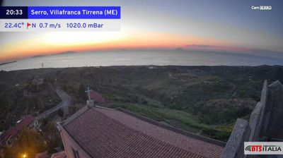 immagine della webcam nei dintorni di Messina: webcam Serro