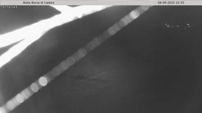 immagine della webcam nei dintorni di Cortina d'Ampezzo: webcam Borca di Cadore