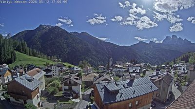immagine della webcam nei dintorni di Cortina d'Ampezzo: webcam Vodo Cadore