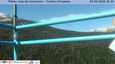 immagine della webcam nei dintorni di Monte Elmo: webcam Cortina