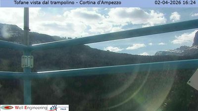 immagine della webcam nei dintorni di Cortina d'Ampezzo: webcam Cortina