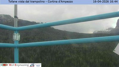 immagine della webcam nei dintorni di Tai di Cadore: webcam Cortina