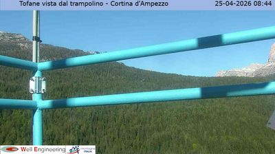 immagine della webcam nei dintorni di Monte Elmo: webcam Cortina