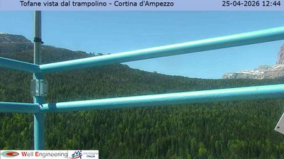 immagine della webcam nei dintorni di Lorenzago di Cadore: webcam Cortina