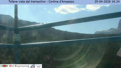 immagine della webcam nei dintorni di Lorenzago di Cadore: webcam Cortina