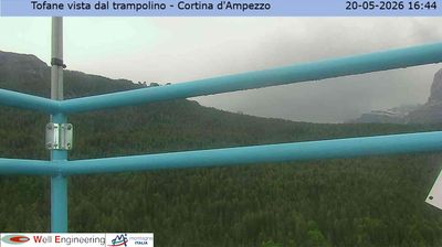 immagine della webcam nei dintorni di Cortina d'Ampezzo: webcam Cortina