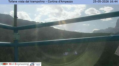immagine della webcam nei dintorni di Pieve di Cadore: webcam Cortina