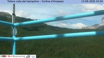 immagine della webcam nei dintorni di Cortina d'Ampezzo: webcam Cortina