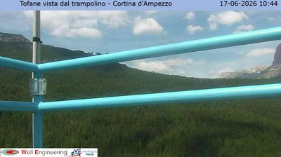 immagine della webcam nei dintorni di Colle Santa Lucia: webcam Cortina