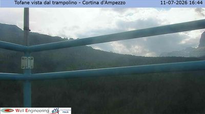 immagine della webcam nei dintorni di Pieve di Cadore: webcam Cortina