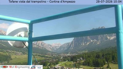 immagine della webcam nei dintorni di Lorenzago di Cadore: webcam Cortina